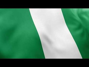 Nigeria Flag | 4K Free video background loop | Stock Footage Animation | Country flag National Flag