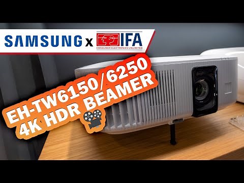 Epson 4K-HDR-Beamer EH-TW6150 & EH-TW6250 mit Android TV auf der IFA 2022