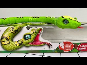 Zuru Robo Alive King Python Toys Unboxing & Review