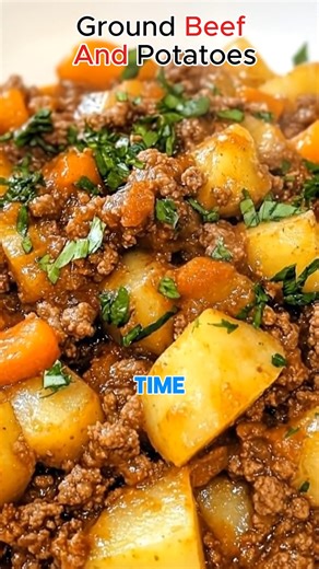 Ground Beef and Potatoes — Easy One-Pot Dinner | Recipes sophia