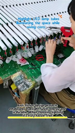 Highlight LED lamp tubes, illuminating the space while saving costs www.dhanglighting.com