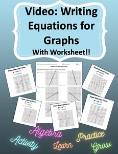 Video Lesson: Writing Equations for Graphs