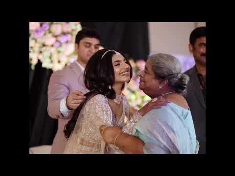 A love story that needed no stage, just the skies above and hearts that said yes...