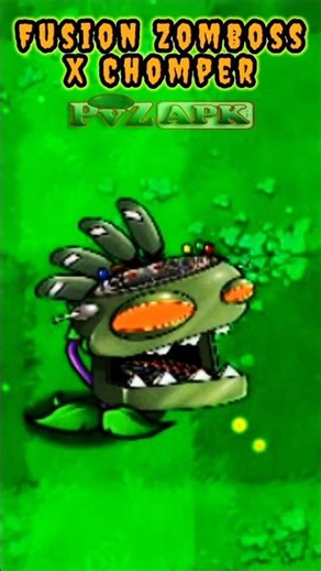 Fusion Zomboss X Chomper - Plants Vs Zombies #shorts #PVZ #pvz2 #Pvzhack #PVZmod #pvz3 #PVZ4