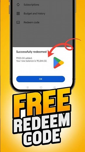 Free Redeem Code 100 | Google Play Store Redeem Code | How to Get Free Redeem Codes 2026 #redeemcode