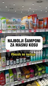 Marina Spasojevic 🌿 on Instagram: "NAJBOLJI ŠAMPONI ZA MASNU KOSU #bezsls 🌿 Šamponi koji ne sadrze abrazivne sulfate poput sodium laureth sulfate ne isusuju teme tako da podstiču pojačano lučenje sebuma , uz ovo je jako bitno da sadrze neke od biljnih ekstrakata koji pomazu da se umiri rad lojnih zlezda 👇🏻 1.NATURE BOX maslina lepo prociscava bez isusivanja i smanjuje lucenje sebuma 2.GORSEN DETOX pomaze da se očiste pore od toksina i samim tim smanji rad lojnih zlezda 3.ALVERDE 7 BILJAKA il