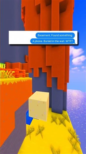 I Found Secret Messages in Minecraft! #textstory #chatstory #storytime #shorts #viral