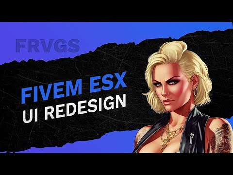 Free FiveM ESX Core UI 4k Redesign