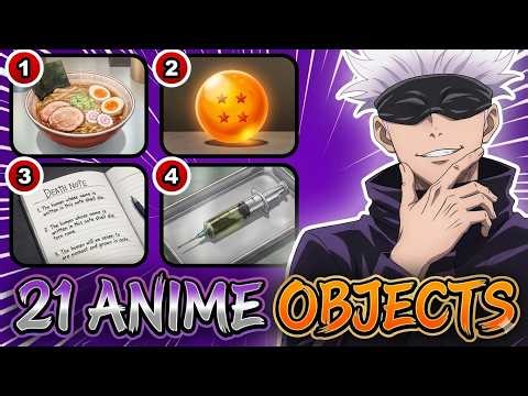 Name the Anime by Object Quiz 🎯 Easy to IMPOSSIBLE