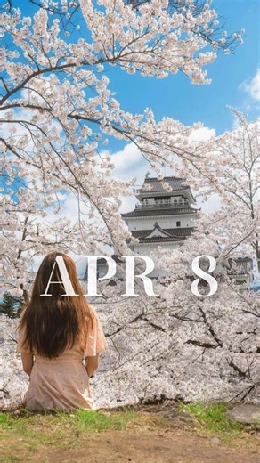 Cherry Blossoms at Osaka Castle — A Spring Icon 🇯🇵🥰🌸 #travel #japan #sakura