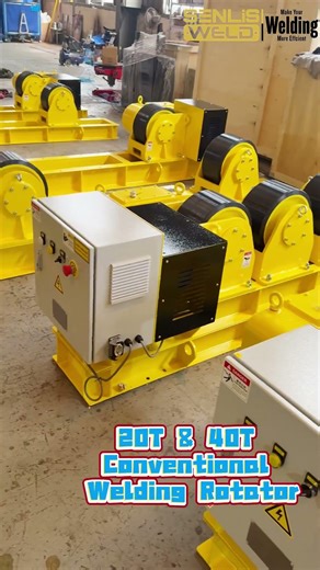 20T & 40T Welding Rotator Ready to Go | Heavy Duty Power in Action 💪