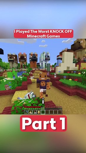 i played the worst knock off minecraft games #minecraft #hardcore #letsplay #fyp