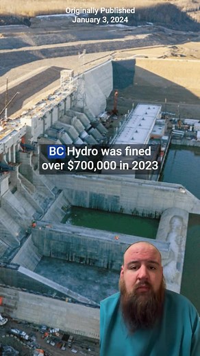 BC Hydro was fined over $700,000 in 2023 for damaged ventilation equipment at the Site C dam. To learn more, go to energeticcity.ca #sitec #bchydro #worksafebc #safety