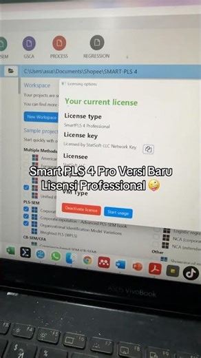 Cara Dapatkan SmartPLS Terbaru Lisensi Professional! #smartpls