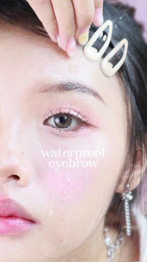 waterproof & smudgeproof eyebrows🫧🐬 it comes with smooth creamy textured eyebrow cream & an angled brush that makes us easier to create natural eyebrow look 🥜 it can be used as eyeliner too!✨ #eyebrowcream #tutorial #eyebrowtutorial #focallureeyebrowcream #waterproofeyebrows