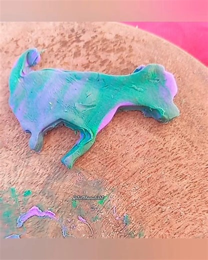 Clay Dog 🐕Sculpture| Simple Clay Drawing| #art #clay #clayart #dog #puppy #sculpture #beginners