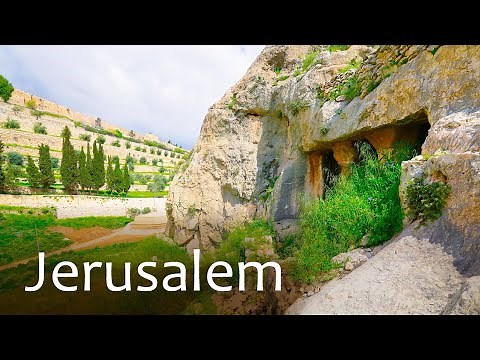 JERUSALEM: Kidron Valley, Mount of Olives, City of David, Western wall