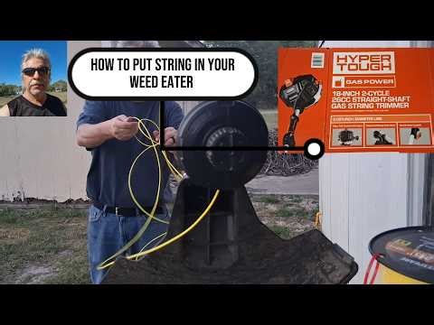 The Easiest Way to Restring a Hyper Tough Weed Eater