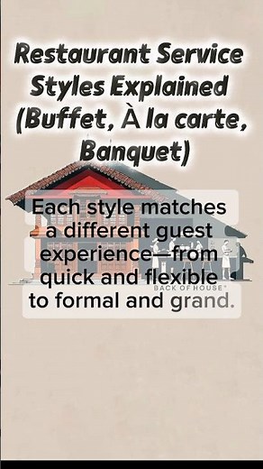 Restaurant Service Styles Explained | Buffet, À la carte & Banquet