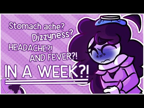 I HAD THE WORST ILLNESS FOR A WEEK | Speedpaint Storytime
