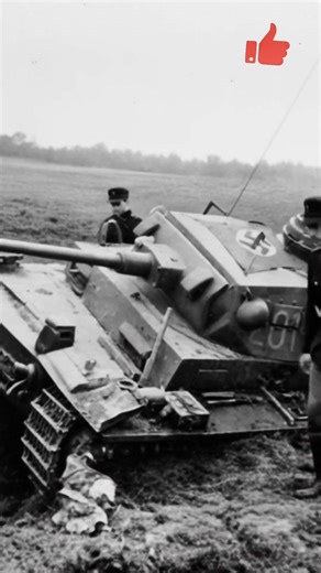 WWII German Panzer III Stuck in Mud | Eastern Front Archival Footage