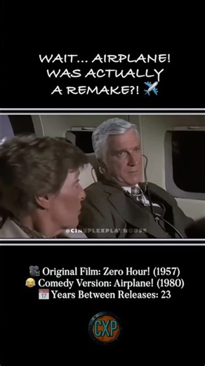 Airplane! COPIED This 1957 Movie Almost Word for Word! 😂 #Airplane #Shorts #comedy #80s #foryou #fyp