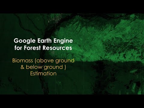 Biomass (Above ground & Below ground) Estimation in Google Earth Engine