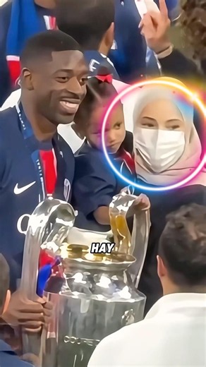 Dembélé no abrazara a su esposa tras ganar la Liga de Campeones#shorts #sports #soccer