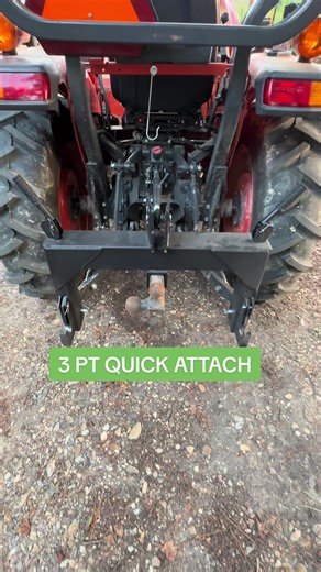 Affordable Quick Attach for Compact Tractors