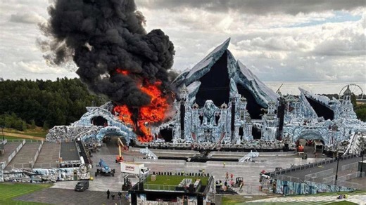 Tomorrowland Main Stage Destroyed In Fire 2 Days Before Festival