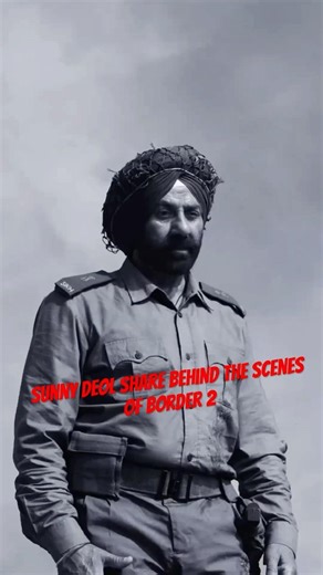 Behind The Scenes Of Border 2 #border2 #sunnydeol #shorts
