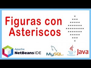 🌐 Programación en Java con NetBeans 🔴 Figuras con Asteriscos