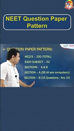 NEET 2025 Question Paper Pattern || NEET 2025 Exam Question Paper Model || ‪@srichaitanyagosala‬