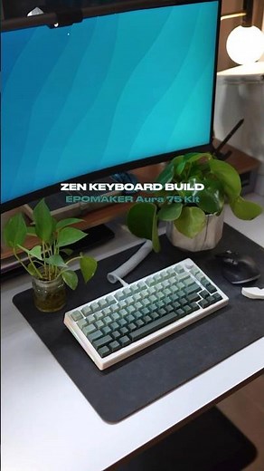 𝗭𝗲𝗻 𝗞𝗲𝘆𝗯𝗼𝗮𝗿𝗱 𝗕𝘂𝗶𝗹𝗱 🍀 - EPOMAKER AURA 75 Mechanical Keyboard Kit