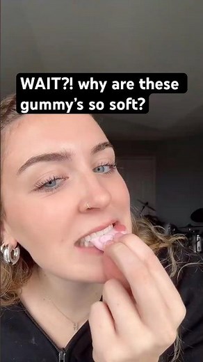 These gummies are WAY softer than I expected… 😳🍬