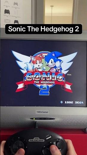 Sonic The Hedgehog Main Title Screens