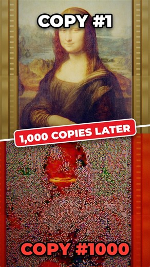 I copied the Mona Lisa 1,000 times 🖼️