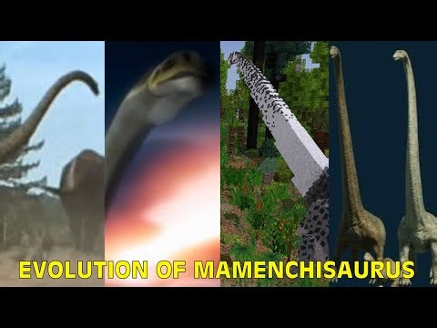 Evolution Of Mamenchisaurus In Movies, TV Shows, Documentaries, Games, & Paleo Media