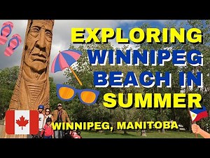 EXPLORING WINNIPEG BEACH IN SUMMER TIME | BUHAY CANADA | WINNIPEG, MANITOBA | PINOY IN CANADA