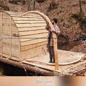 325K views · 2.5K reactions | I built a hidden house in the forest PART 1 #building #bushcraft #camping #survival #househunting | Kinza lorai | Facebook