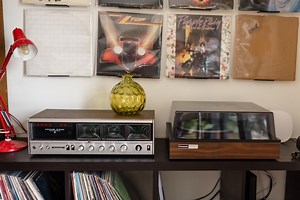 Vintage 70s Panasonic Quadraphonic Stereo Receiver & 8 Track Turntable (unrestored) - Etsy