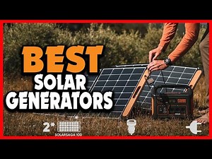 ✅Top 5 Best Solar Generators for Different Uses in 2025