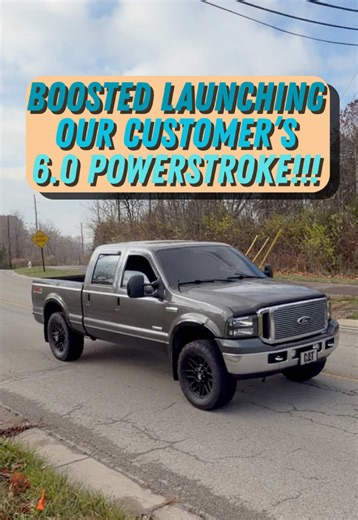 After doing some extensive work on this customers 6.0 Powerstroke, he requested that we put her to the test with a boosted launch!! How’d she do? • { #dieseltruck #60powerstroke #powerstroke #dieselperformance #dieselmechanic }