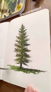 59K views · 2.4K reactions | Oak tree  acrylic painting #treeart #treeartist #treepainting #treeartwork #acrylicpainting #landscapepainting | Suzanqwqart | Facebook