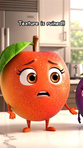 ❌ Putting plums in the fridge = Zero flavor 🚨 #FoodStorage #Shorts