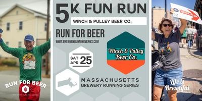 5k Beer Run x Winch & Pulley Beer Co. | 2026 MA Brewery Running Series