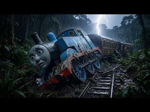 ASMR Train Restoration | Full Rebuild of Thomas the Tank Engine From Abandoned Jungle Wreck to New