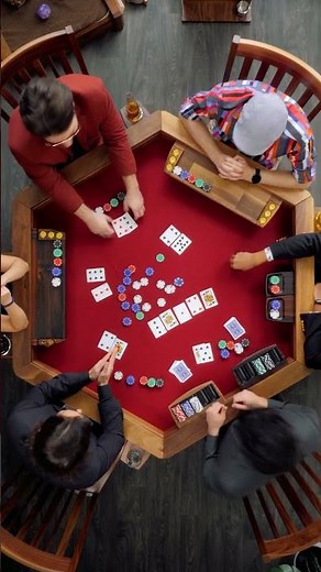 Going all in with our Hexagonal Modular Gaming Table! 🃏💰