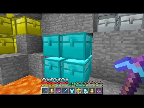 Minecraft UHC but ores are LOOT CHESTS...