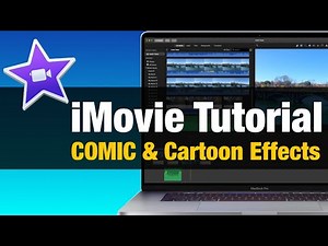 iMovie Tutorial - COMIC VIDEO Cartoon Animated How To